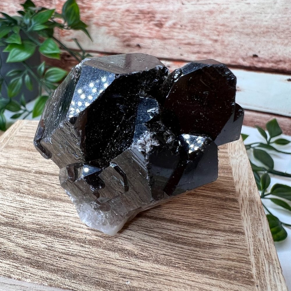 Smoky Quartz Crystal Points Cluster | Healing Protection Stone